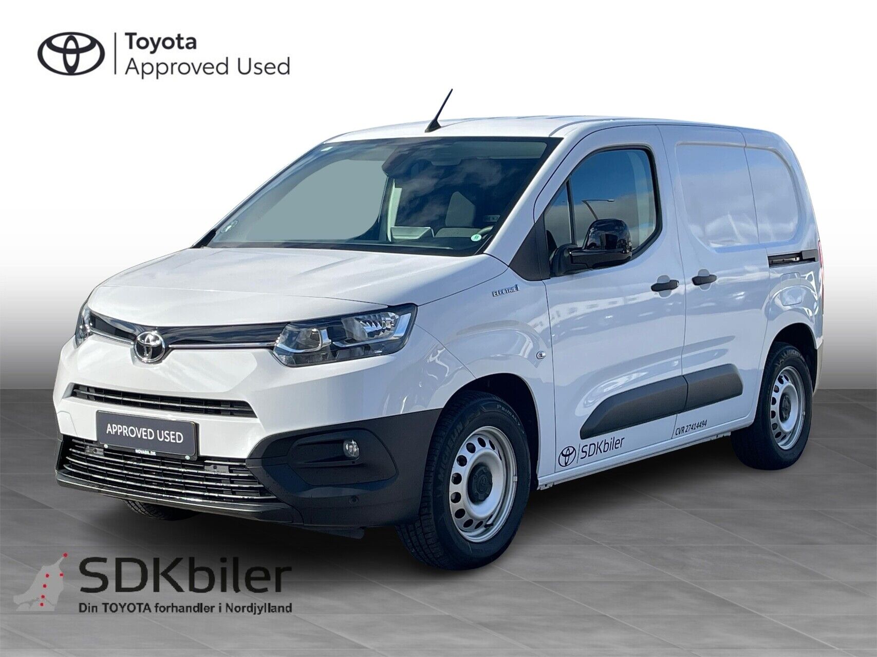 Billede af Toyota Proace City Electric Medium EL Comfort 2 Skydedøre 136HK Van Aut.