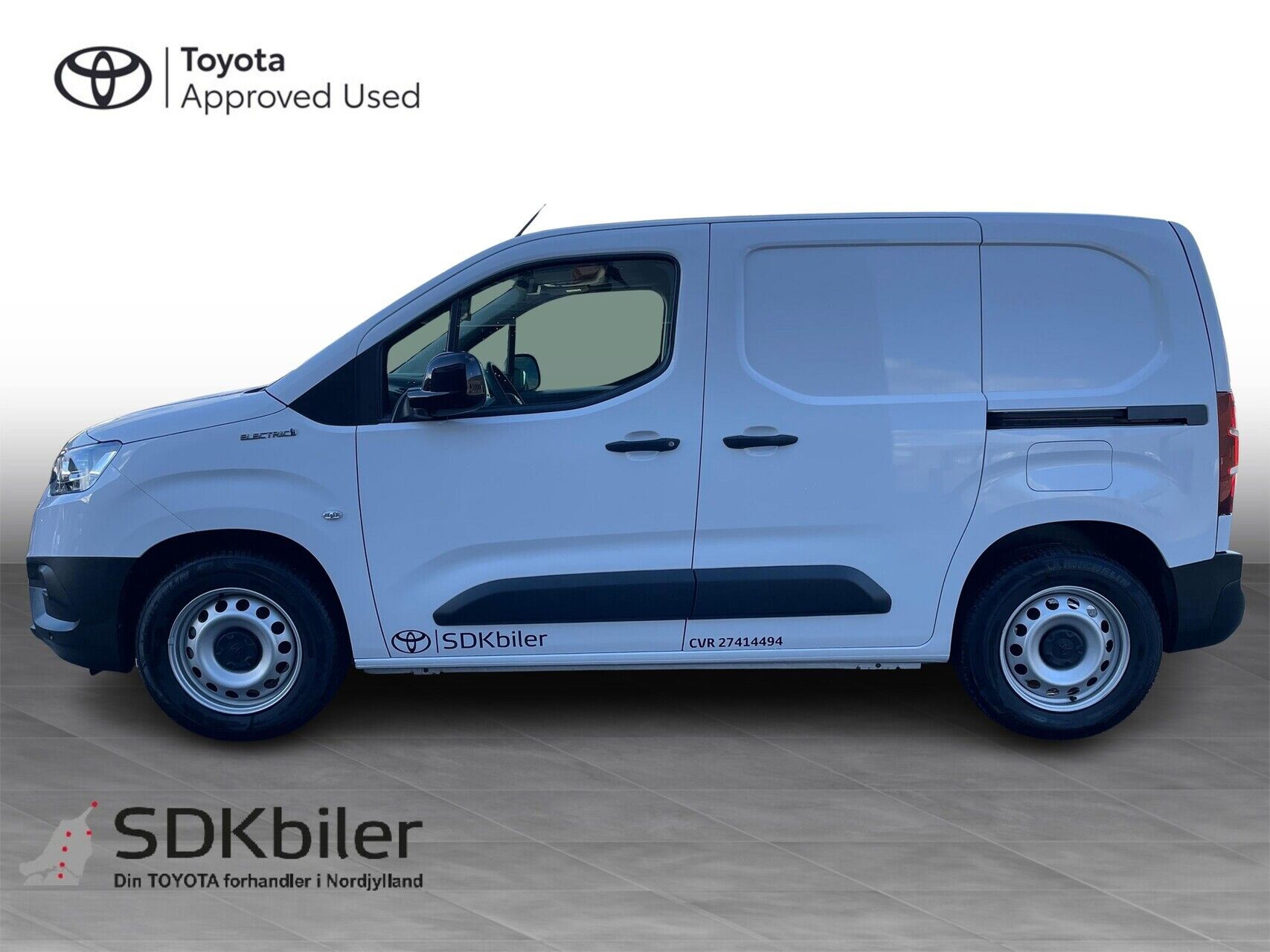 Billede af Toyota Proace City Electric Medium EL Comfort 2 Skydedøre 136HK Van Aut.