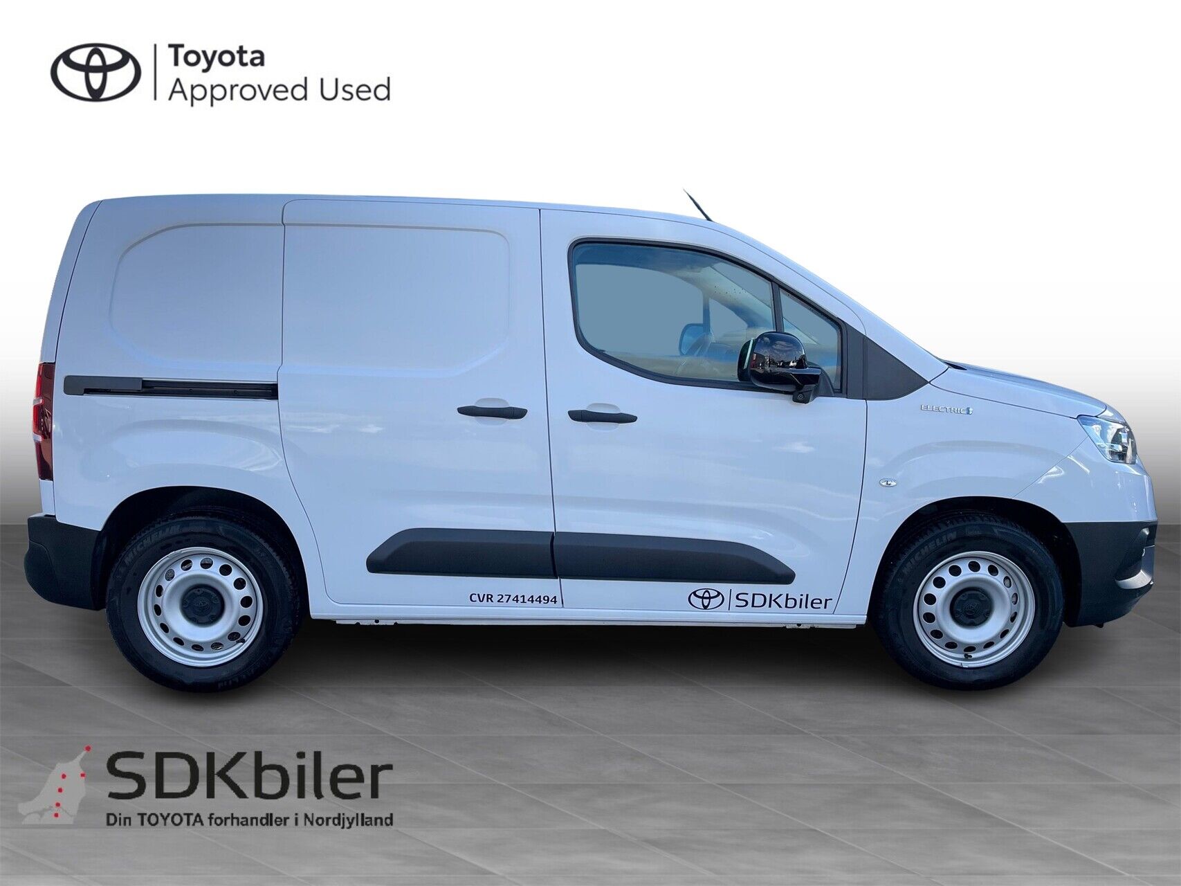 Billede af Toyota Proace City Electric Medium EL Comfort 2 Skydedøre 136HK Van Aut.