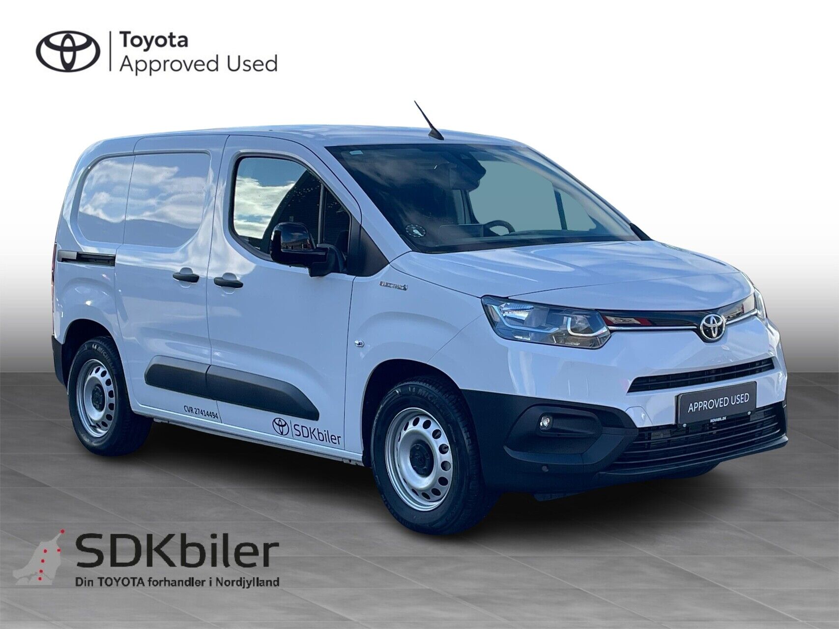 Billede af Toyota Proace City Electric Medium EL Comfort 2 Skydedøre 136HK Van Aut.