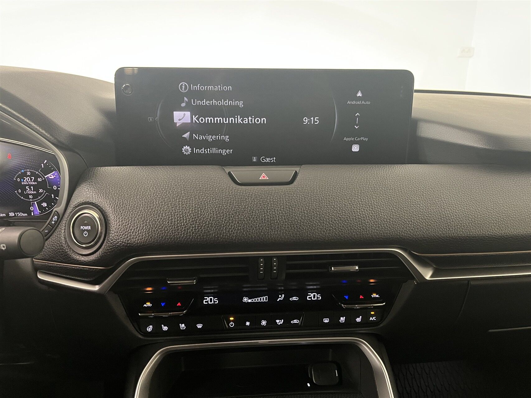 Billede af Mazda CX-60 2,5 e-Skyactiv  Plugin-hybrid Homura AWD 327HK 5d 8g Aut.