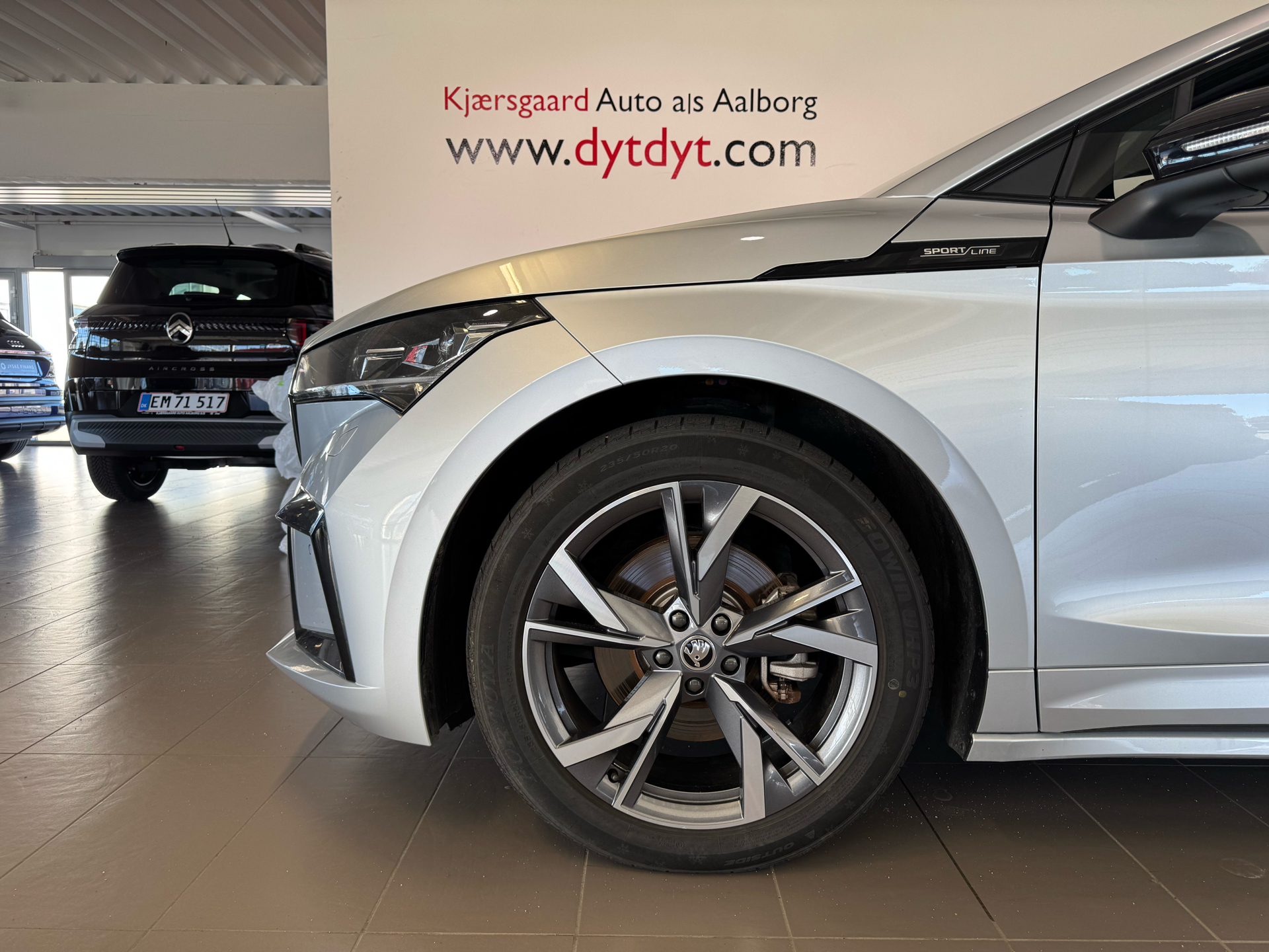 Billede af Skoda Enyaq iV 80 EL Sportline 204HK 5d Aut.