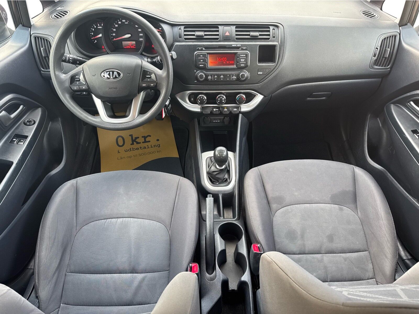 Billede af Kia Rio 1,1 CRDI Style Eco 75HK 5d 6g