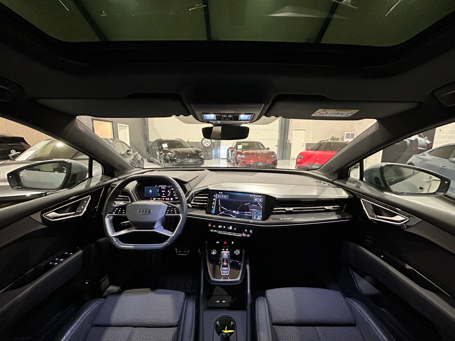 Billede af Audi Q4 Sportback 50 E-tron S Line Quattro 299HK 5d Aut.