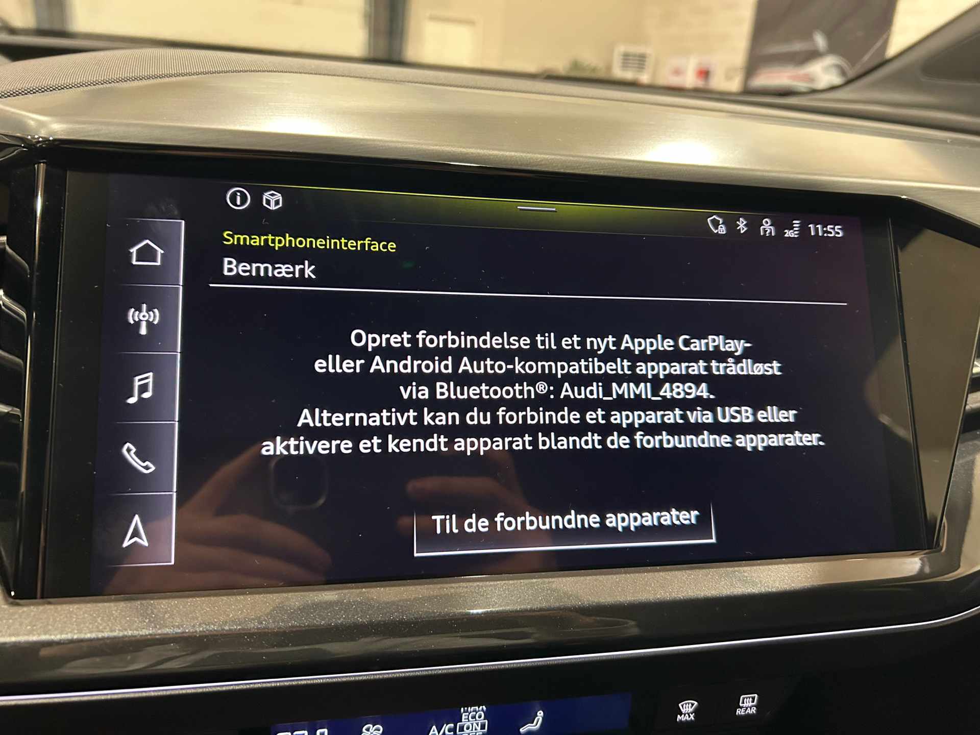 Billede af Audi Q4 Sportback 50 E-tron S Line Quattro 299HK 5d Aut.