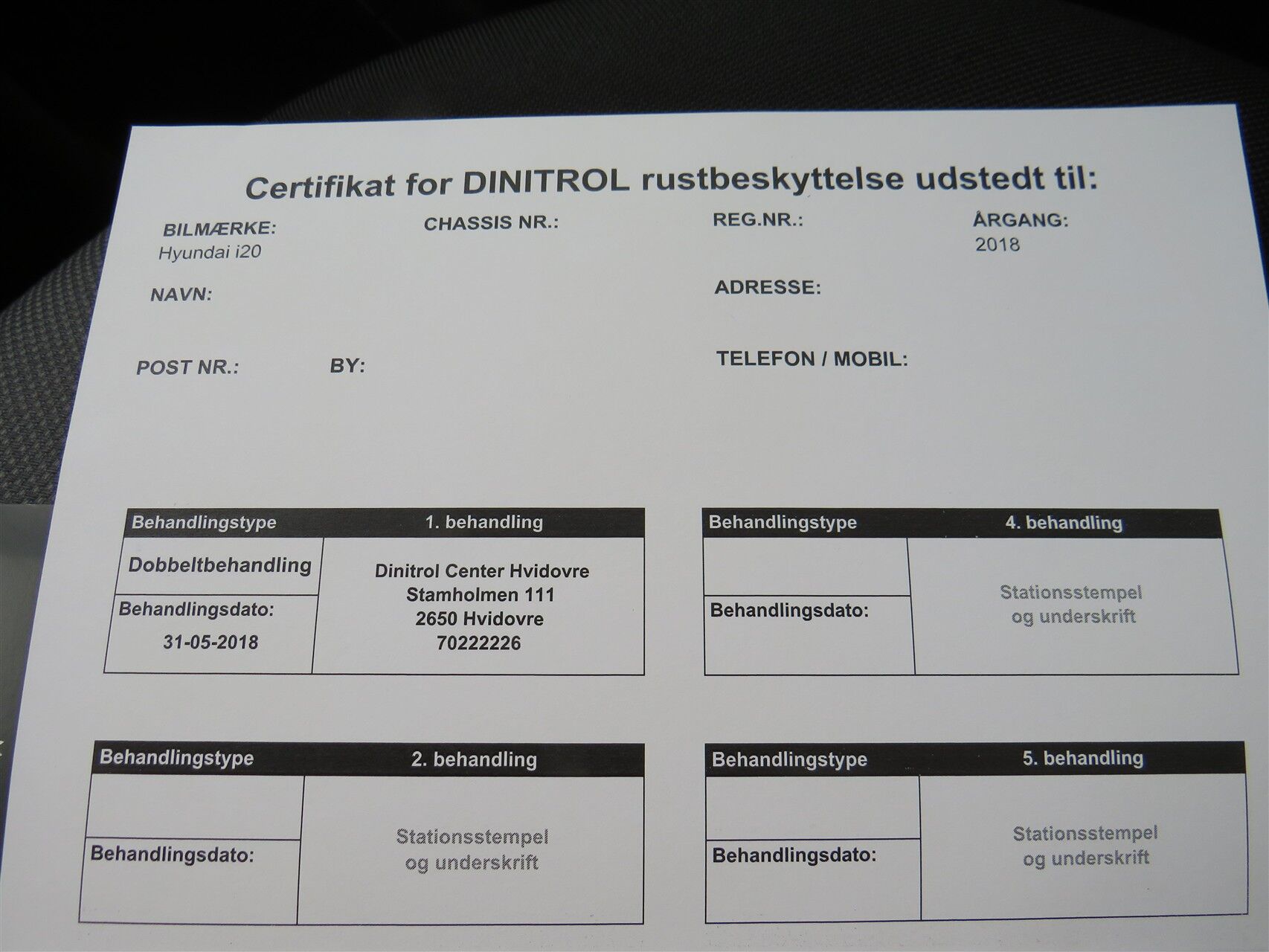 Billede af Hyundai i20 1,0 T-GDI Vision 100HK 5d