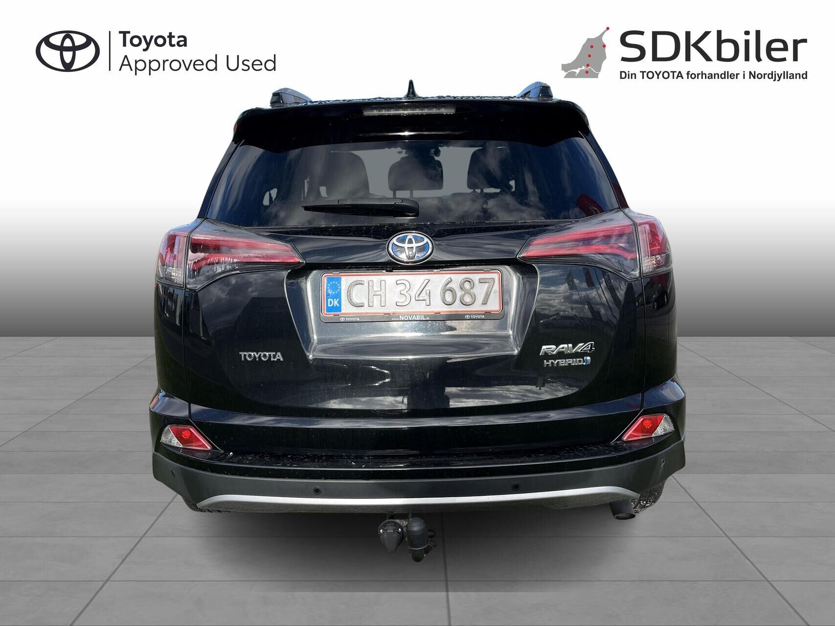 Billede af Toyota RAV4 2,5 Hybrid H3 Safety Sense 4x2 197HK 5d 6g Aut.