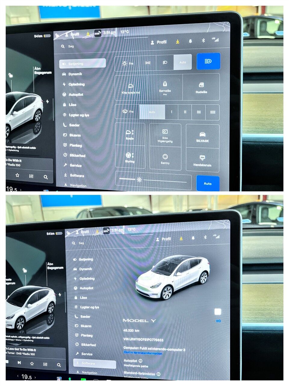 Billede af Tesla Model Y EL RWD 299HK 5d Aut.