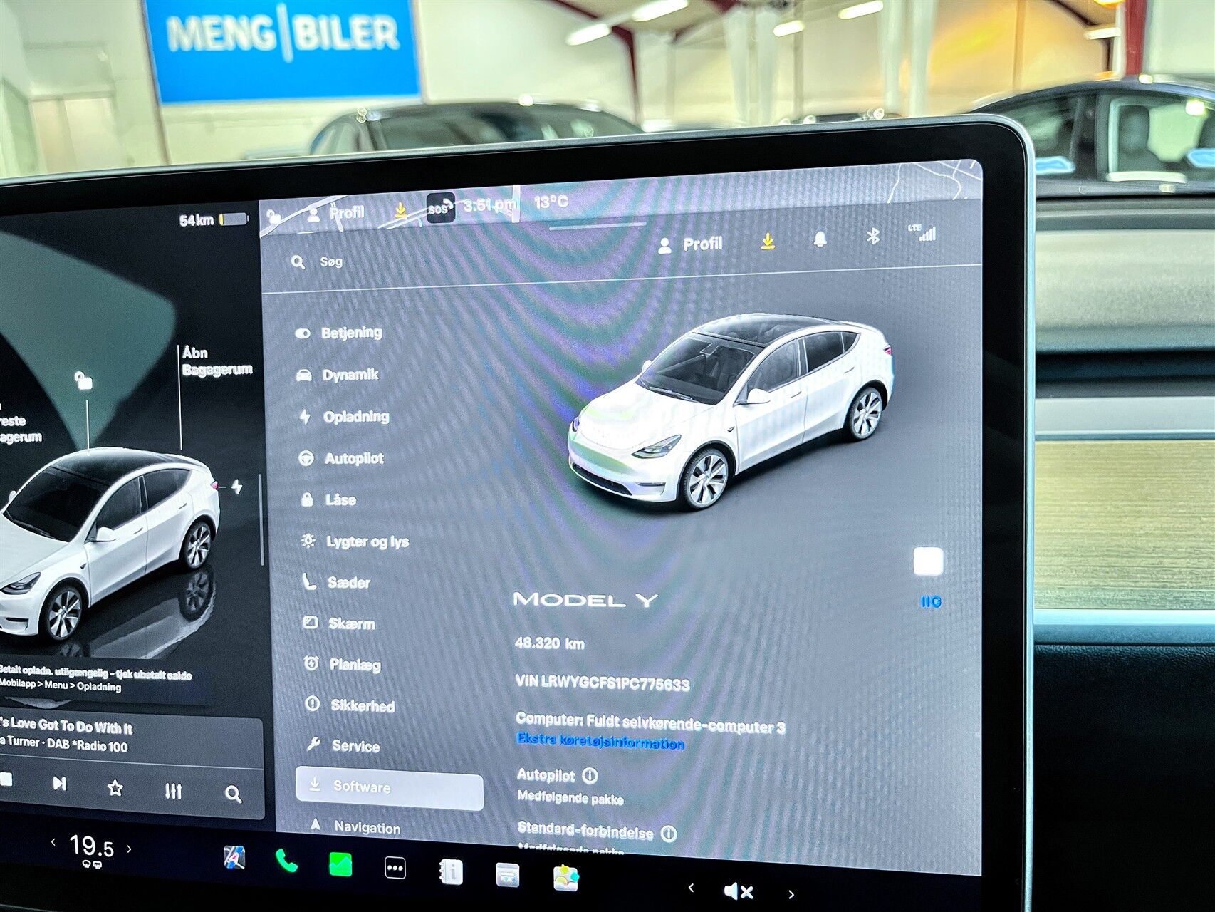Billede af Tesla Model Y EL RWD 299HK 5d Aut.