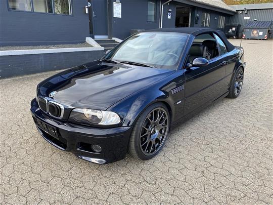 BMW M3 3,2 343HK Cabr. 6g