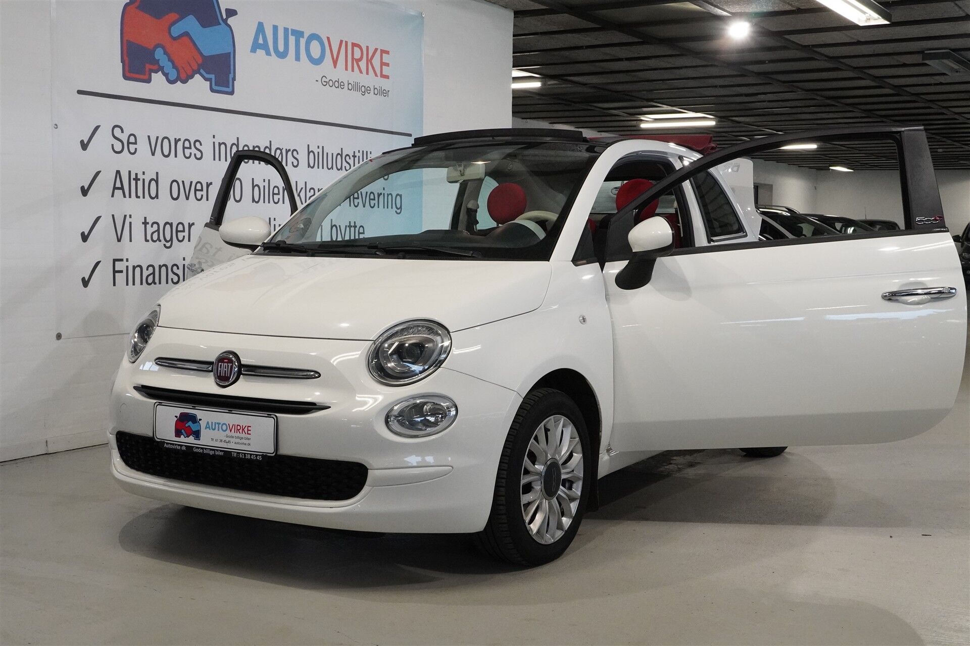 Billede af Fiat 500C 0,9 TwinAir Popstar Start & Stop 80HK Cabr.
