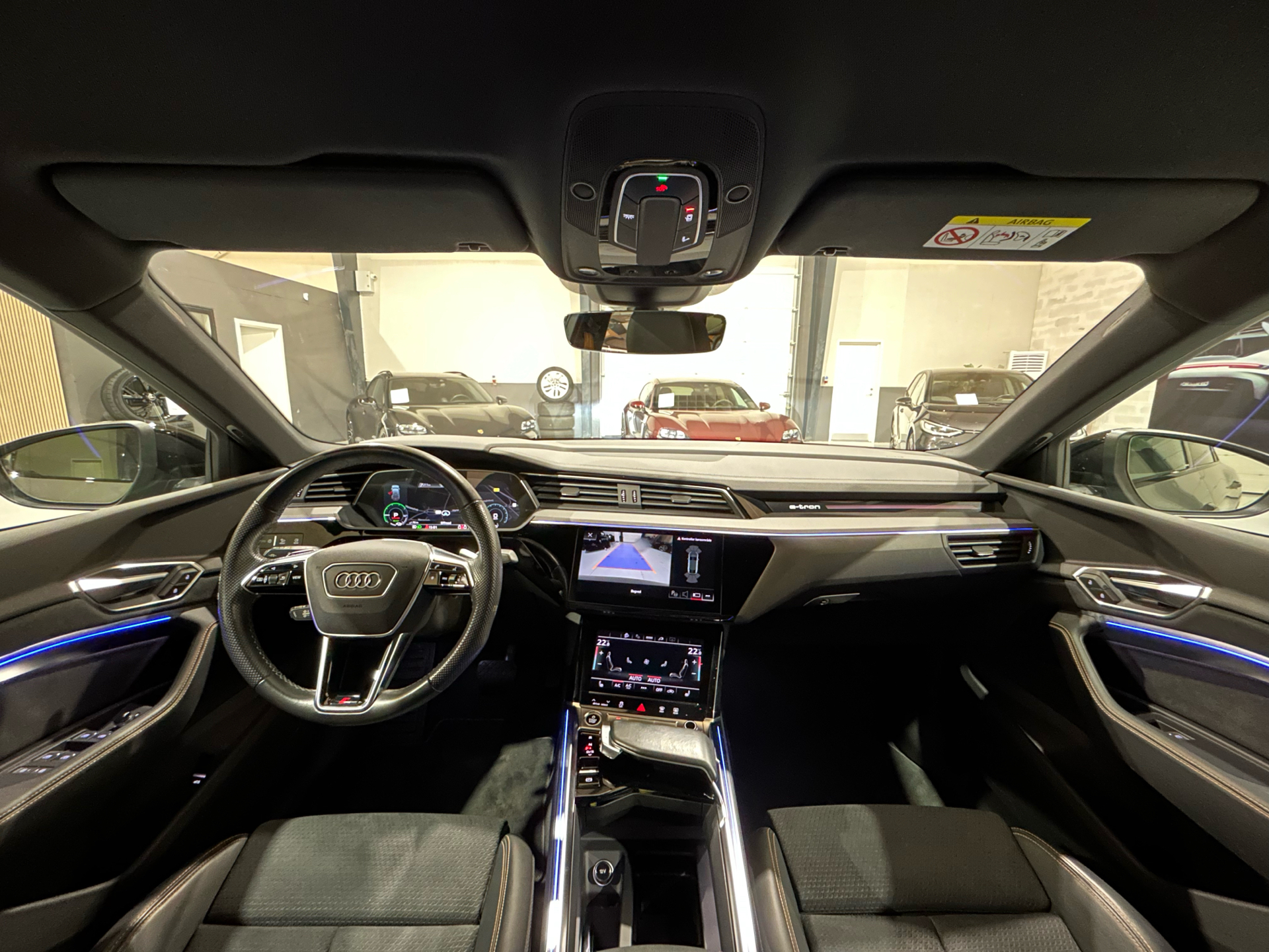 Billede af Audi E-tron Sportback 55 Black Edition Quattro 408HK 5d Aut. 