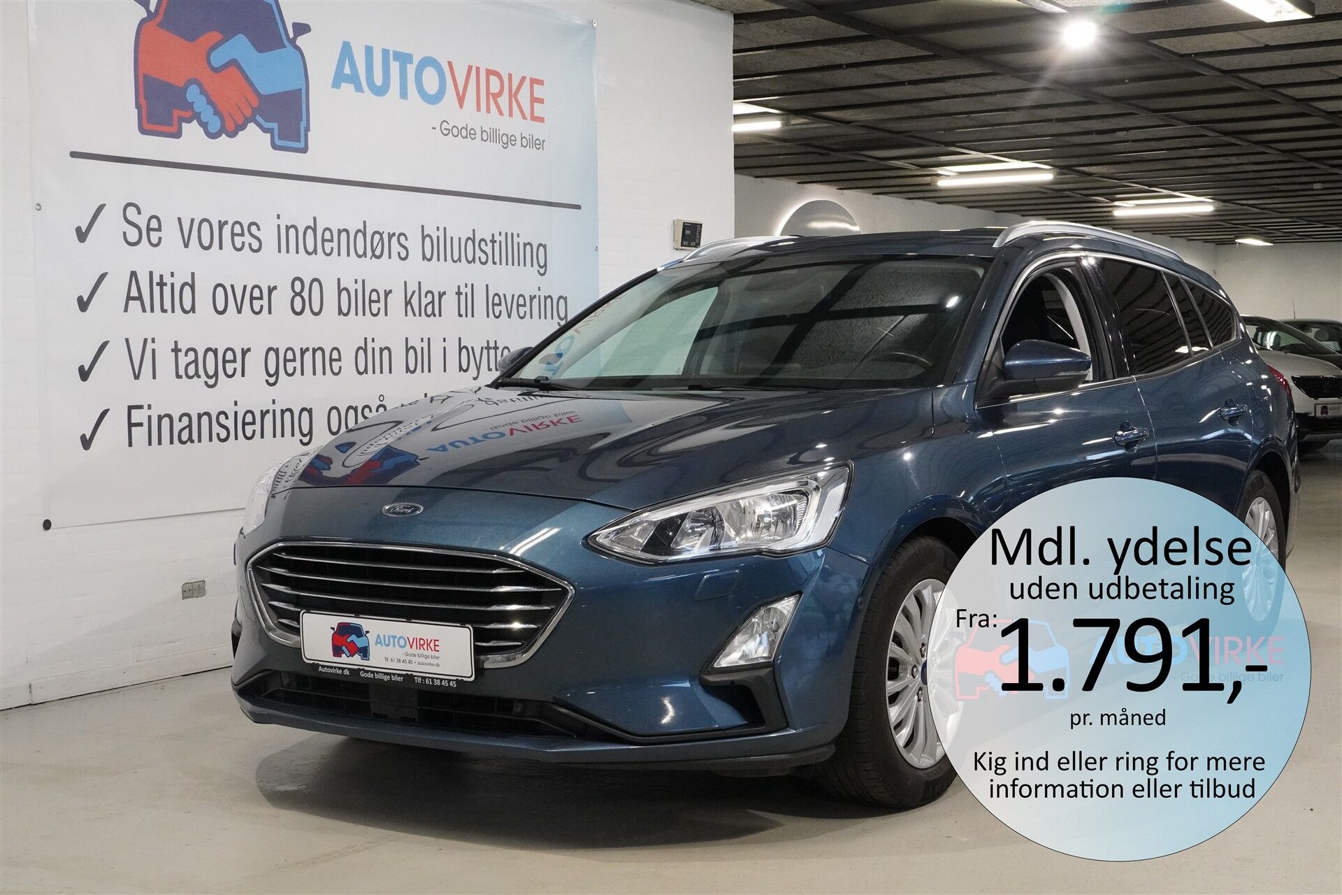 Billede af Ford Focus 1,0 EcoBoost Titanium 125HK Stc 6g