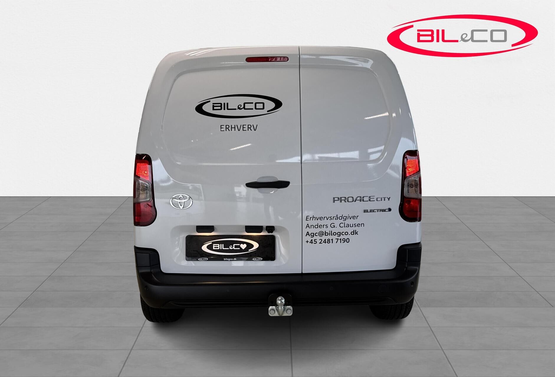 Billede af Toyota Proace City Electric Medium EL Comfort Master To Skydedøre 136HK Van Aut.
