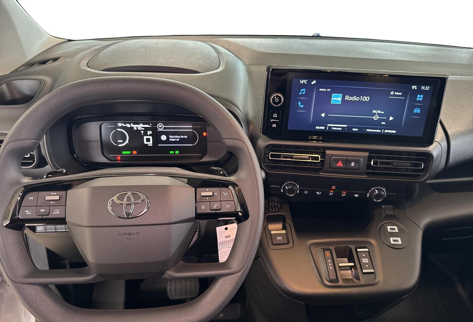 Billede af Toyota Proace City Electric Medium EL Comfort Master To Skydedøre 136HK Van Aut.