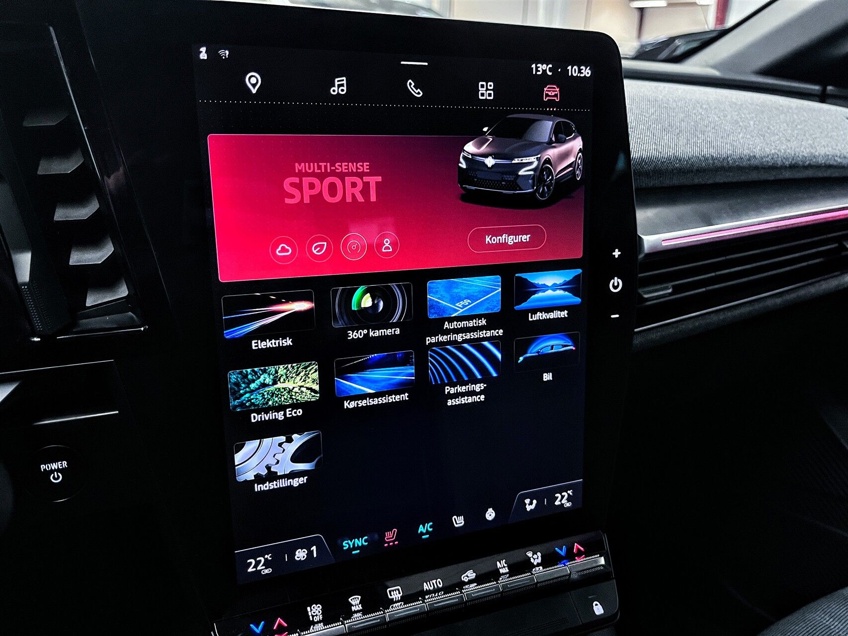 Billede af Renault Mégane E-TECH Techno 220HK 5d Aut.