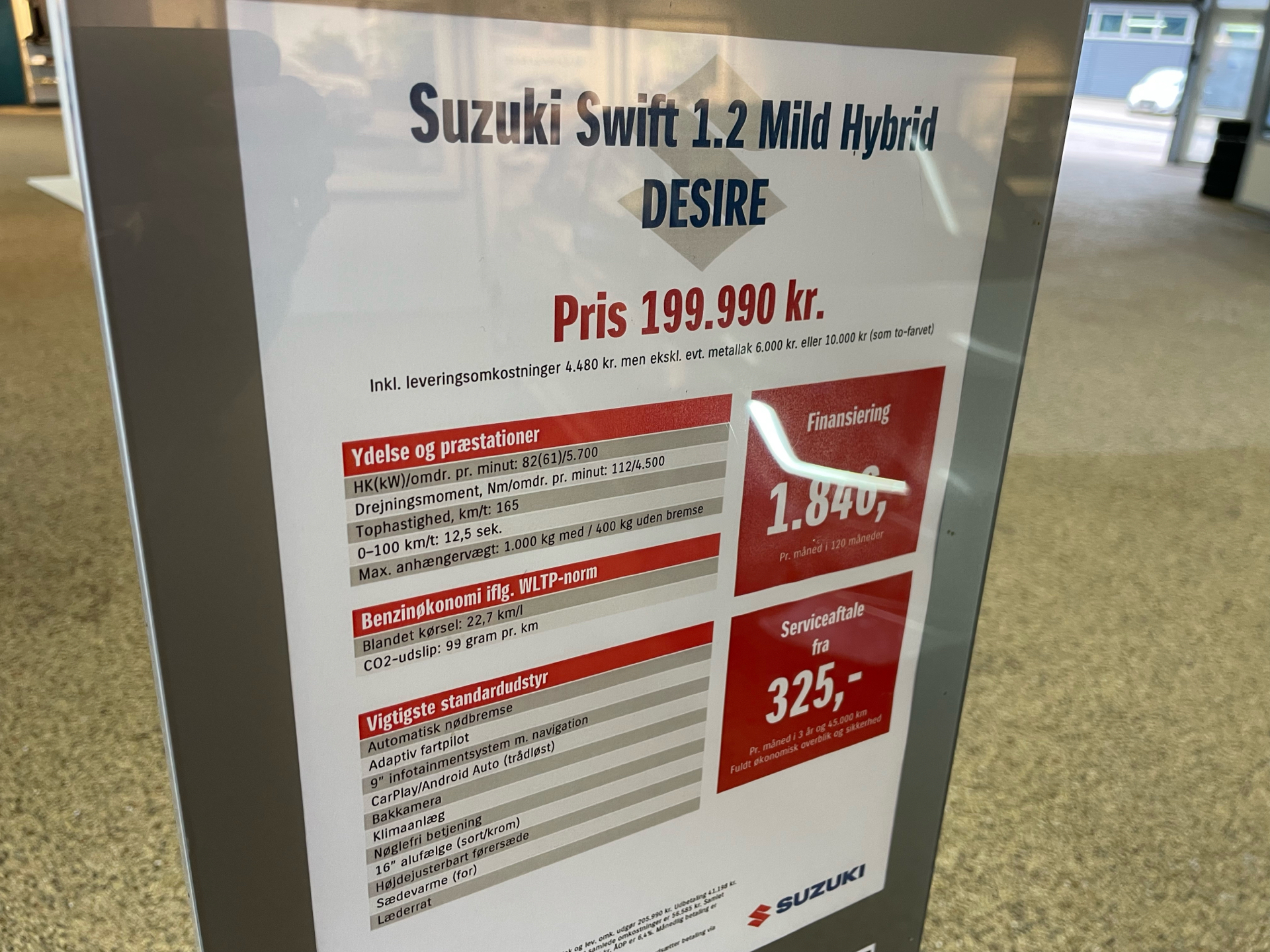 Billede af Suzuki Swift 1,2 Dualj. Hybrid Excl