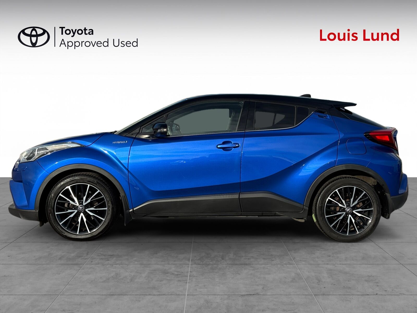 Billede af Toyota C-HR 1,8 Hybrid Selected Bi-tone Multidrive S 122HK 5d Aut.