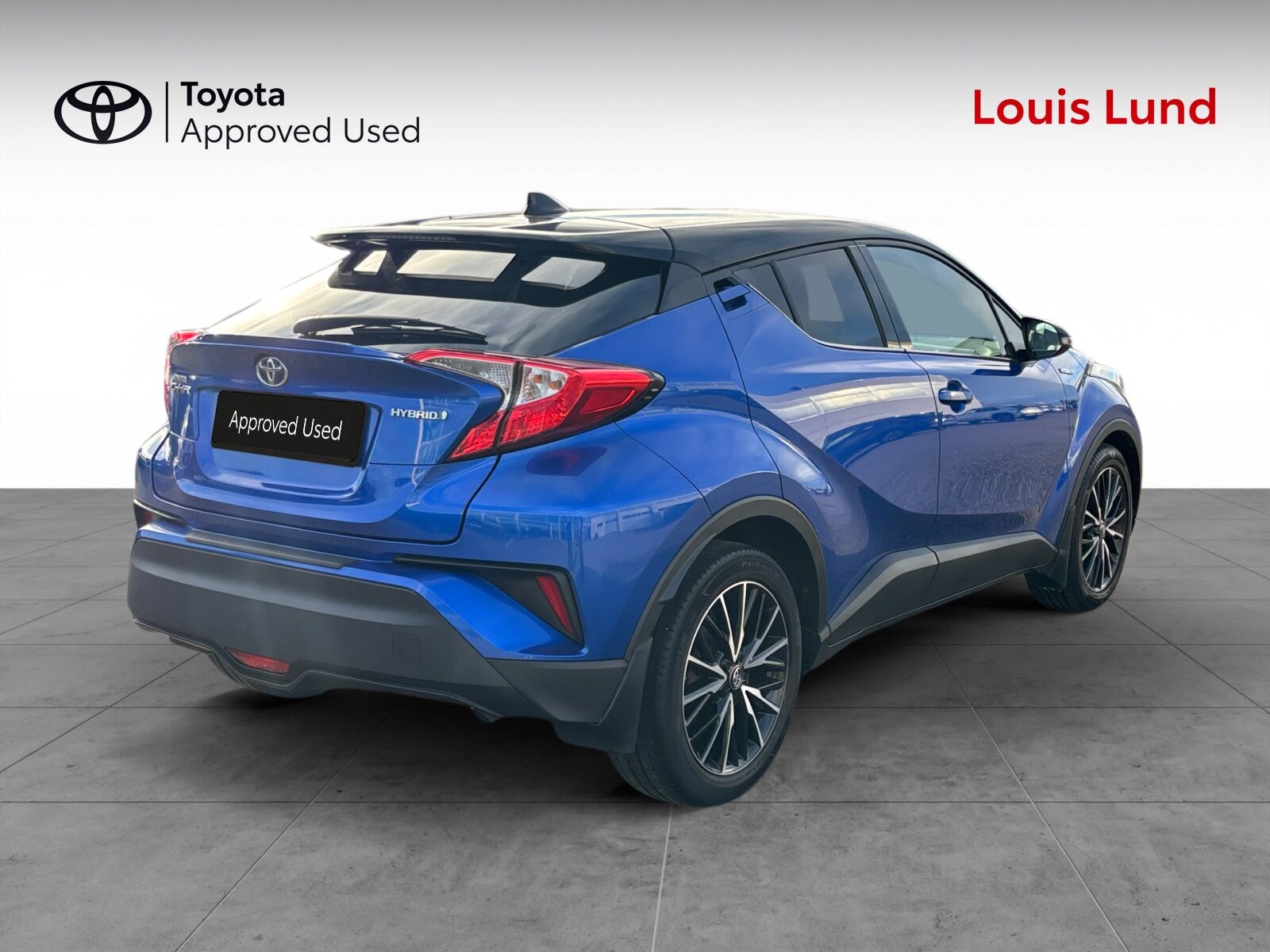Billede af Toyota C-HR 1,8 Hybrid Selected Bi-tone Multidrive S 122HK 5d Aut.