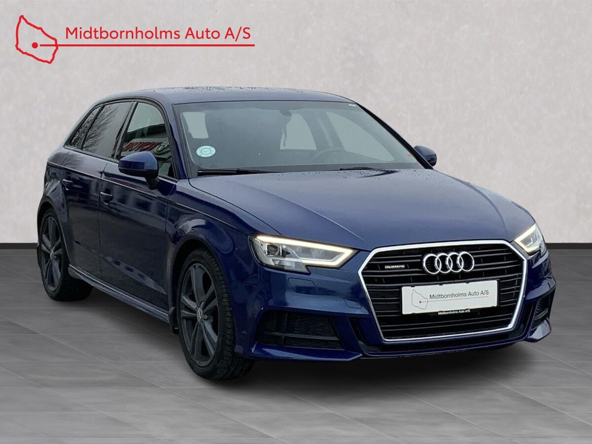 Billede af Audi A3 Sportback 2,0 40 TFSI Sport Limited Edition Quattro S Tron 190HK 5d 7g Aut.