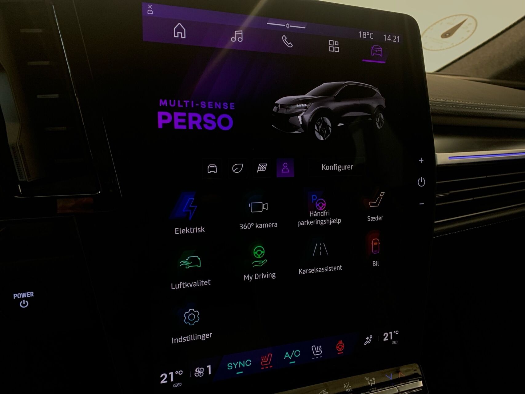 Billede af Renault Scénic E-TECH Iconic 220HK Aut.