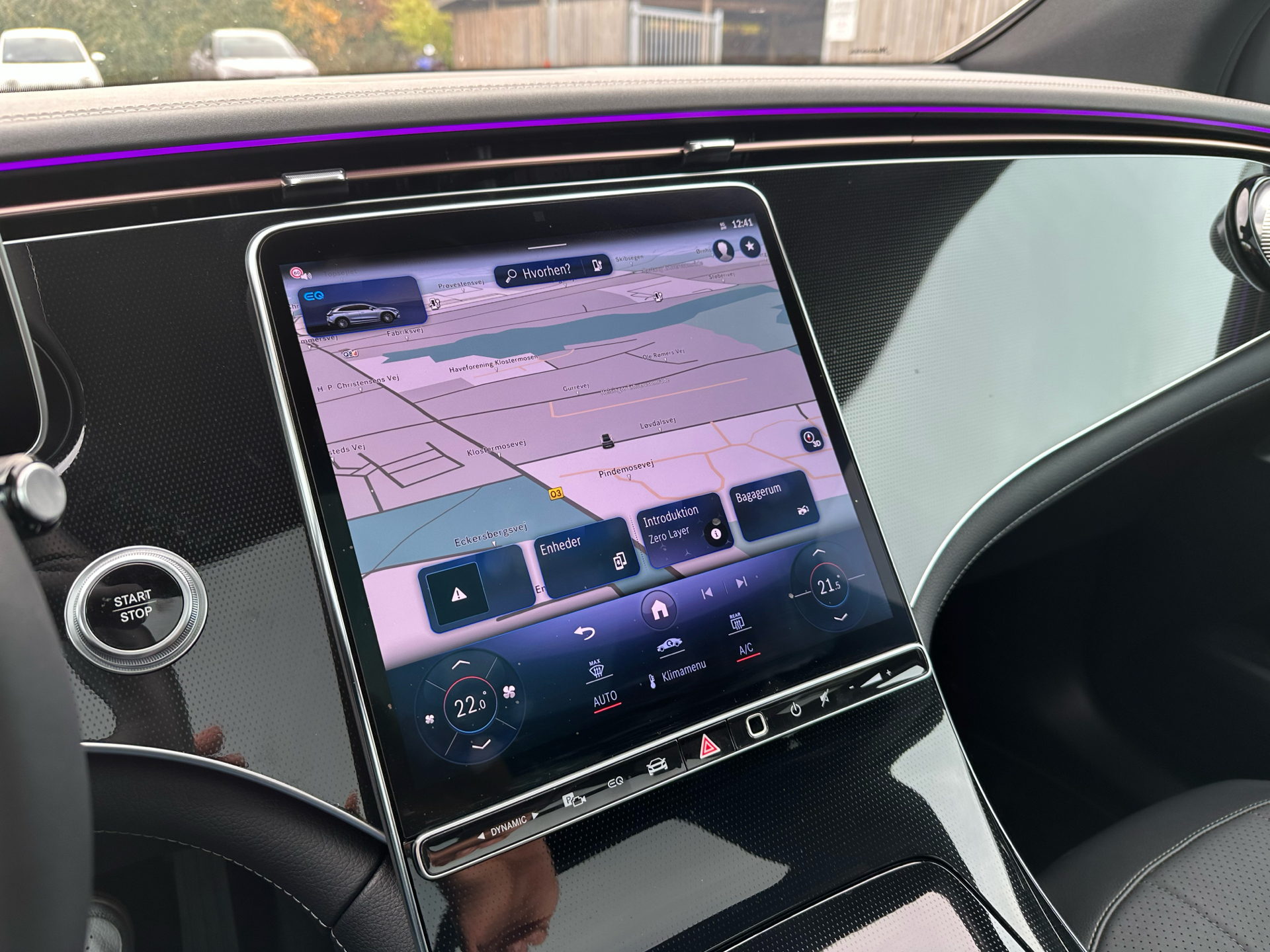 Billede af Mercedes-Benz EQE 350+ EL Premium 292HK 5d Aut.