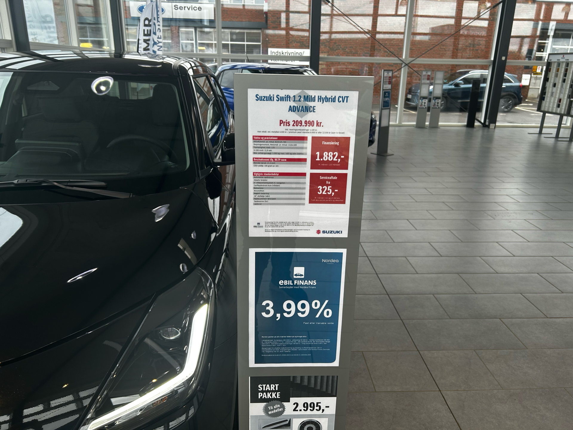 Billede af Suzuki Swift 1,2 Advance CVT 82HK 5d Aut.