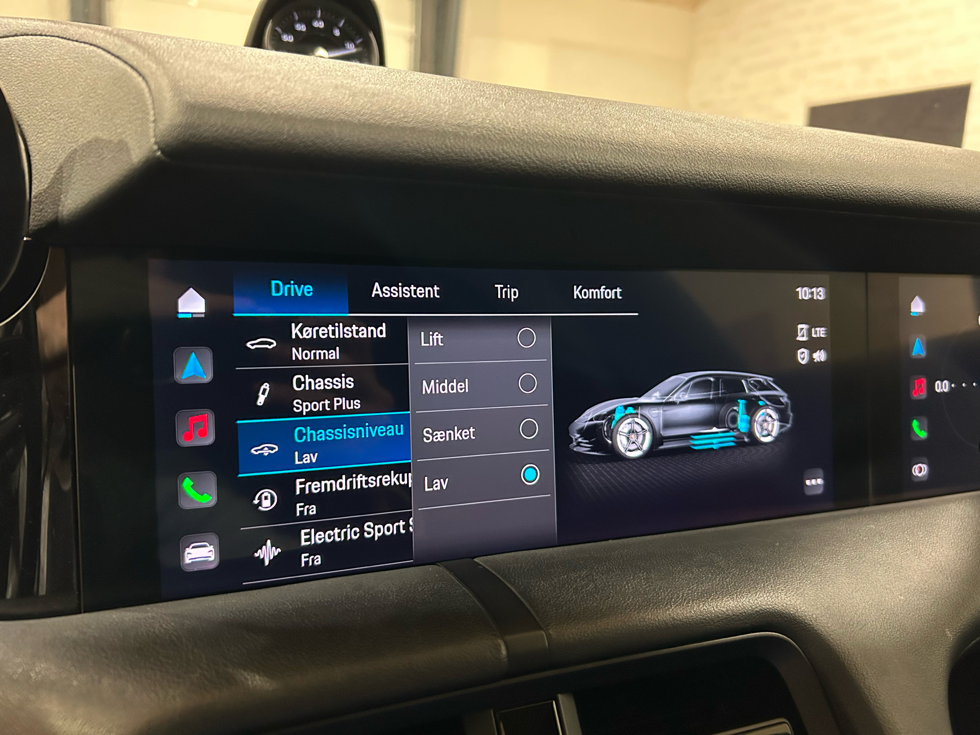 Billede af Porsche Taycan Sport Turismo EL Performance 380HK Stc Aut.