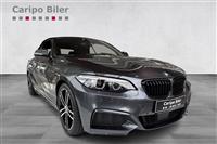 BMW 218i 2,0 M-Sport Steptronic 136HK Cabr. 8g Aut.