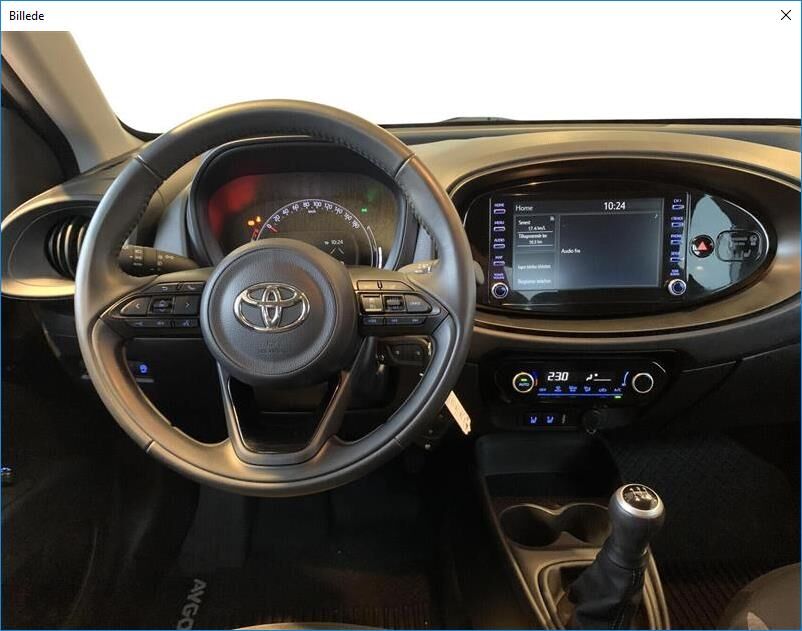 Billede af Toyota Aygo X 1,0 VVT-I Active 72HK 5d