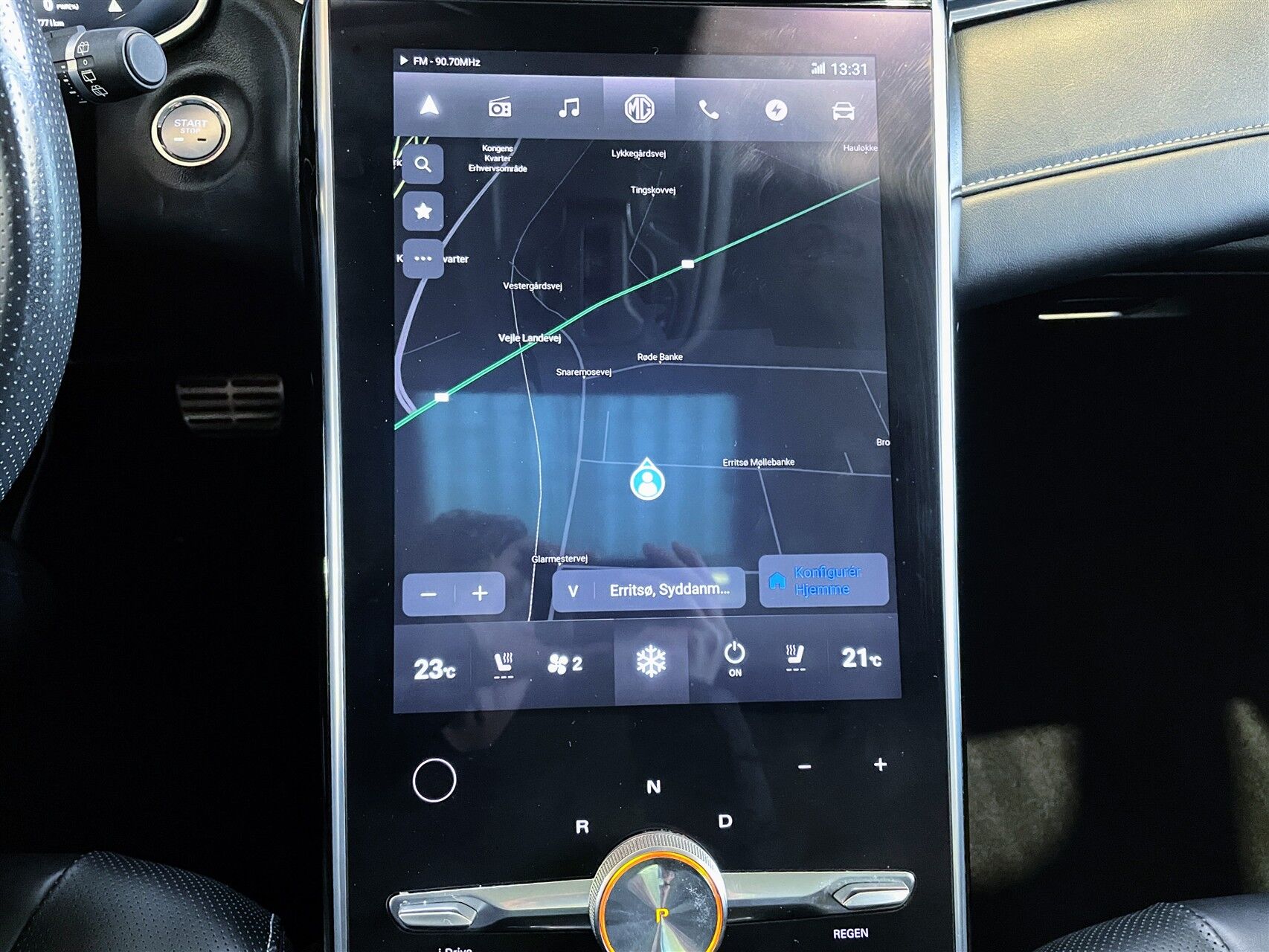 Billede af MG Marvel R EL Performance 4x4 288HK 5d Aut.