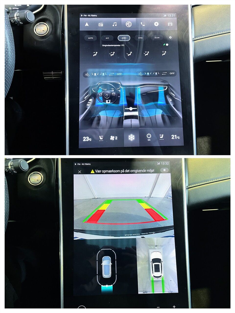 Billede af MG Marvel R EL Performance 4x4 288HK 5d Aut.