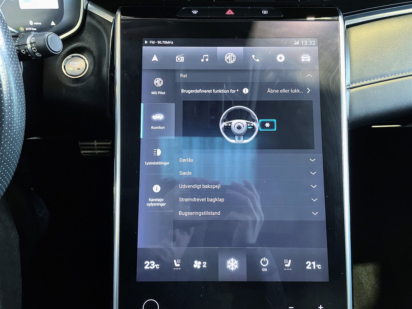 Billede af MG Marvel R EL Performance 4x4 288HK 5d Aut.