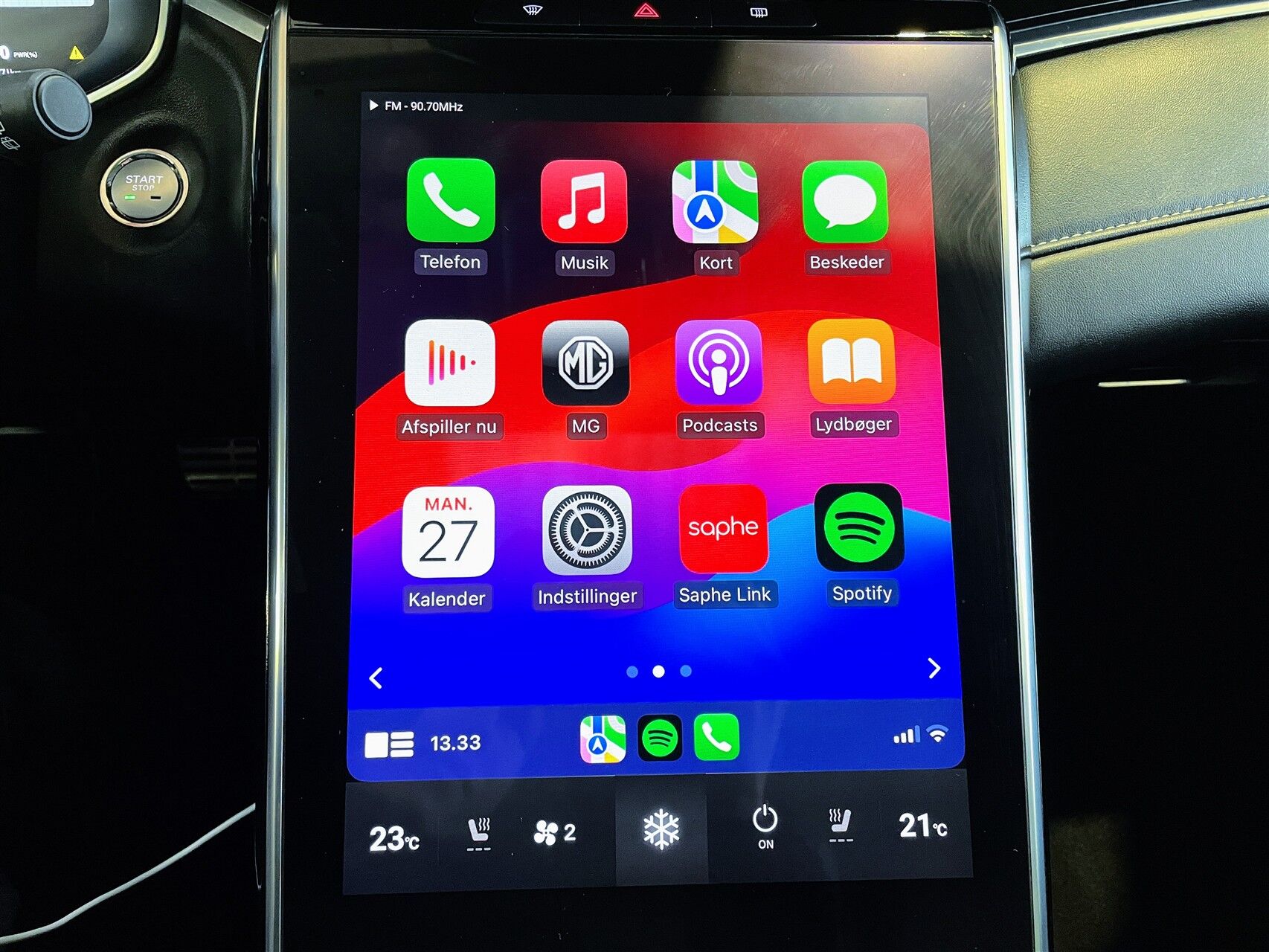 Billede af MG Marvel R EL Performance 4x4 288HK 5d Aut.