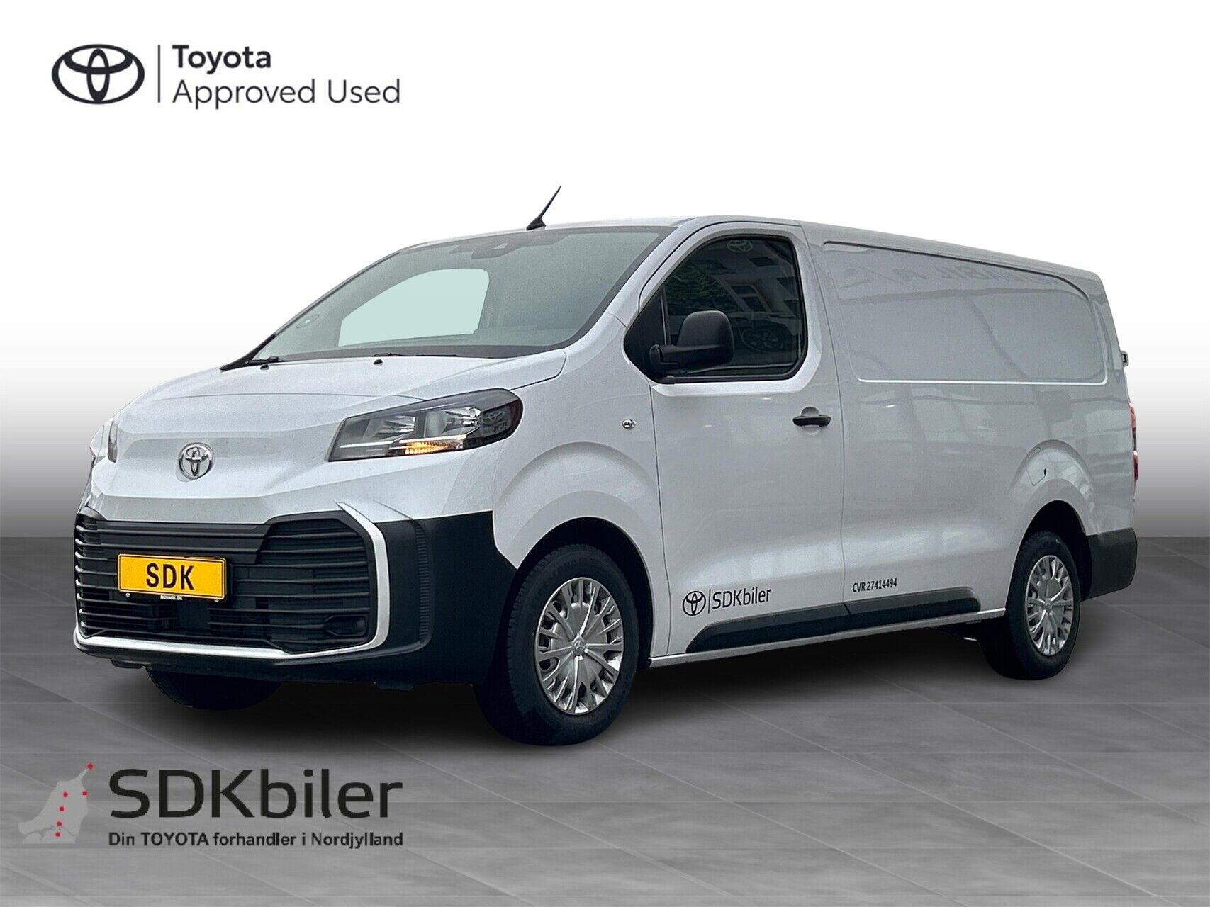 Billede af Toyota Proace 2.0D 144hk Long/En skydedør aut. gear Comfort Master u/komfortadskillelse