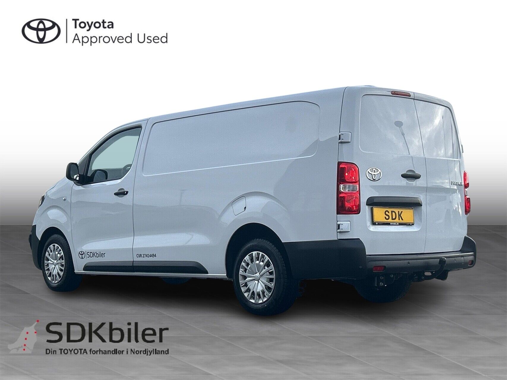 Billede af Toyota Proace 2.0D 144hk Long/En skydedør aut. gear Comfort Master u/komfortadskillelse