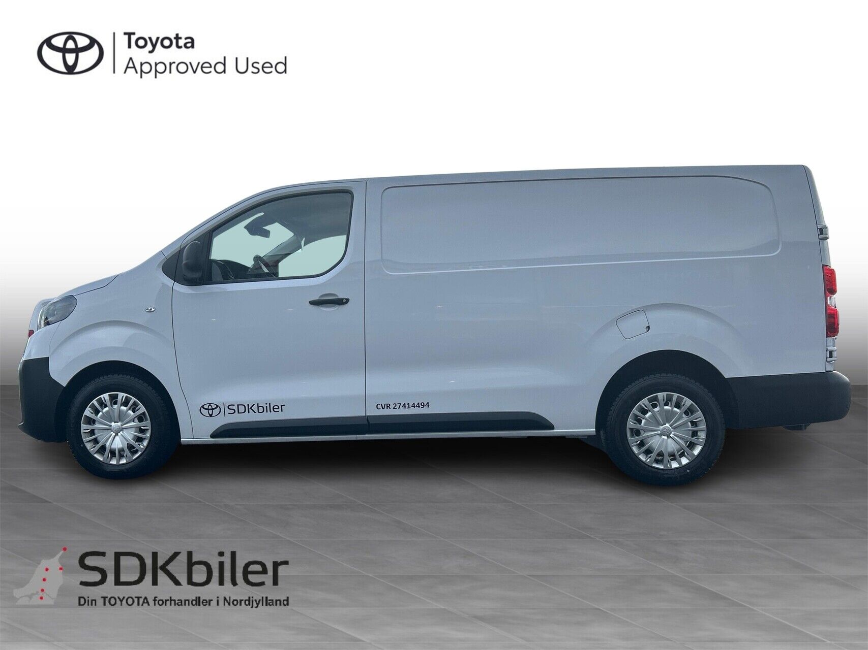 Billede af Toyota Proace 2.0D 144hk Long/En skydedør aut. gear Comfort Master u/komfortadskillelse