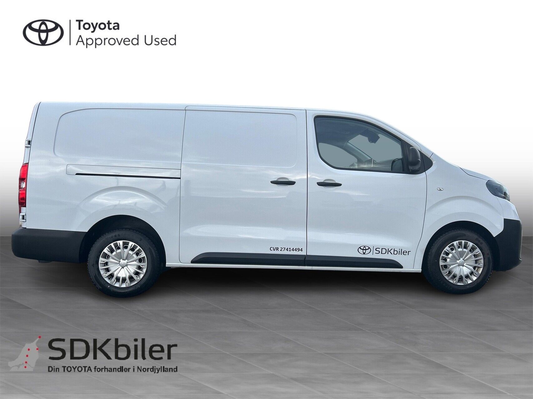 Billede af Toyota Proace 2.0D 144hk Long/En skydedør aut. gear Comfort Master u/komfortadskillelse