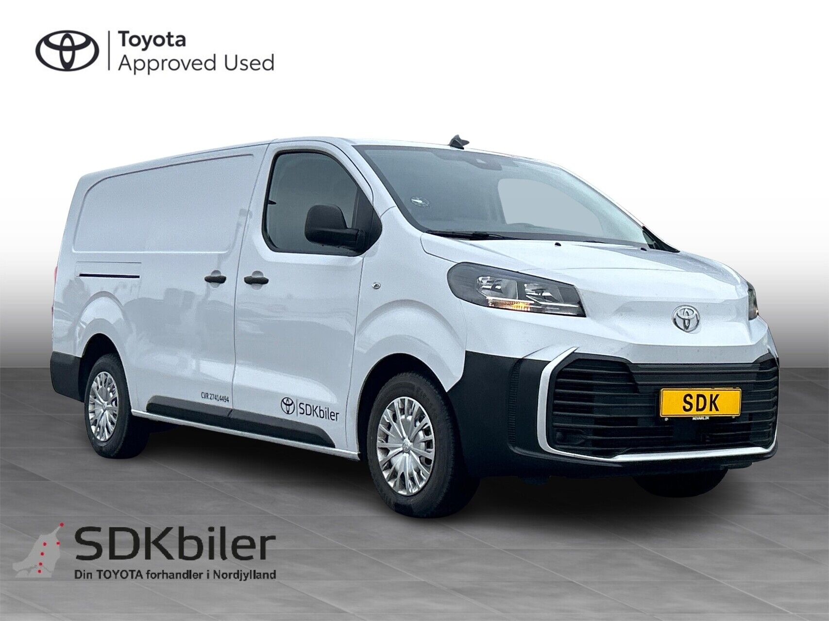 Billede af Toyota Proace 2.0D 144hk Long/En skydedør aut. gear Comfort Master u/komfortadskillelse