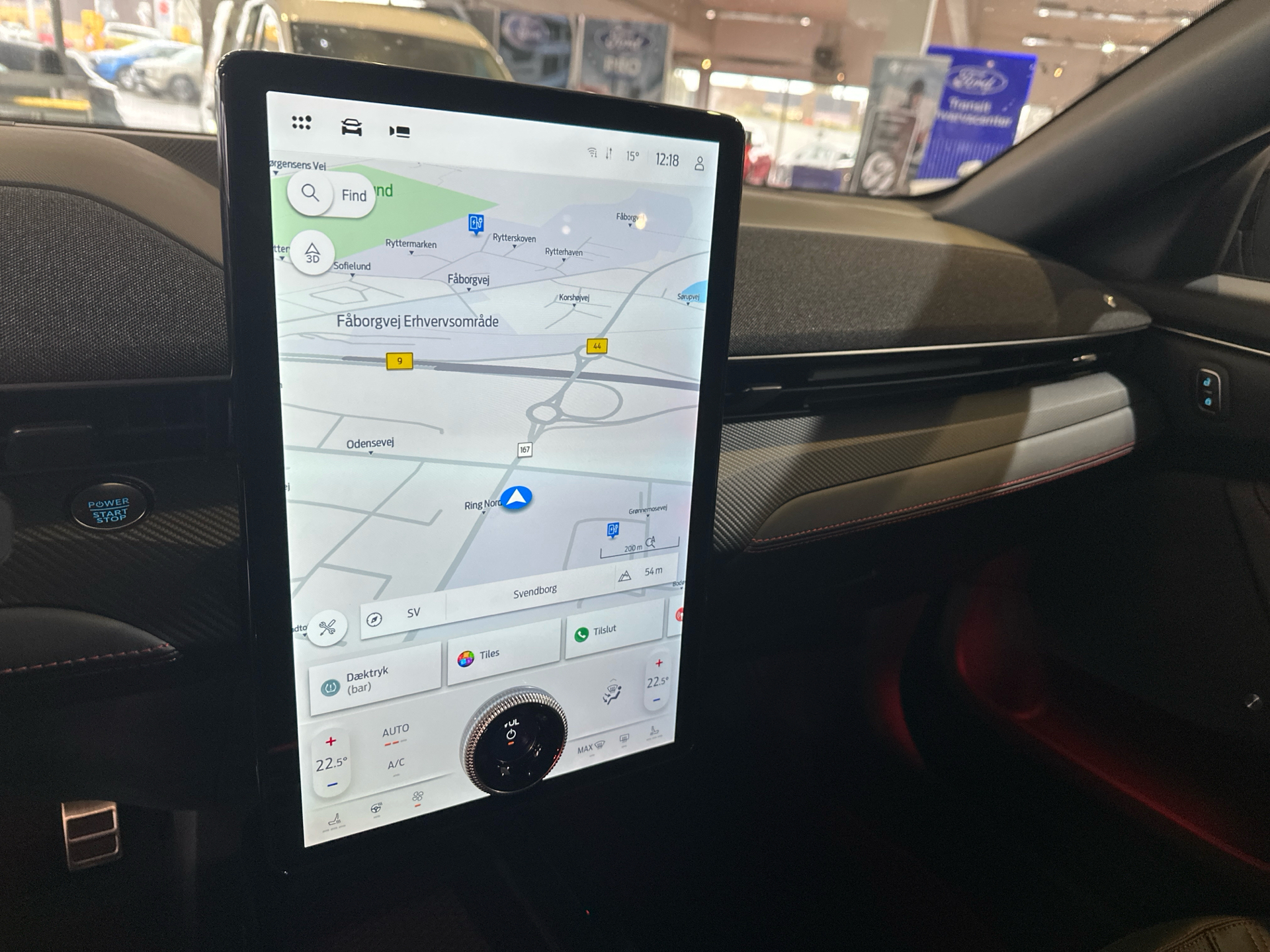 Billede af Ford Mustang Mach-E EL UR Premium AWD 375HK 5d Aut.