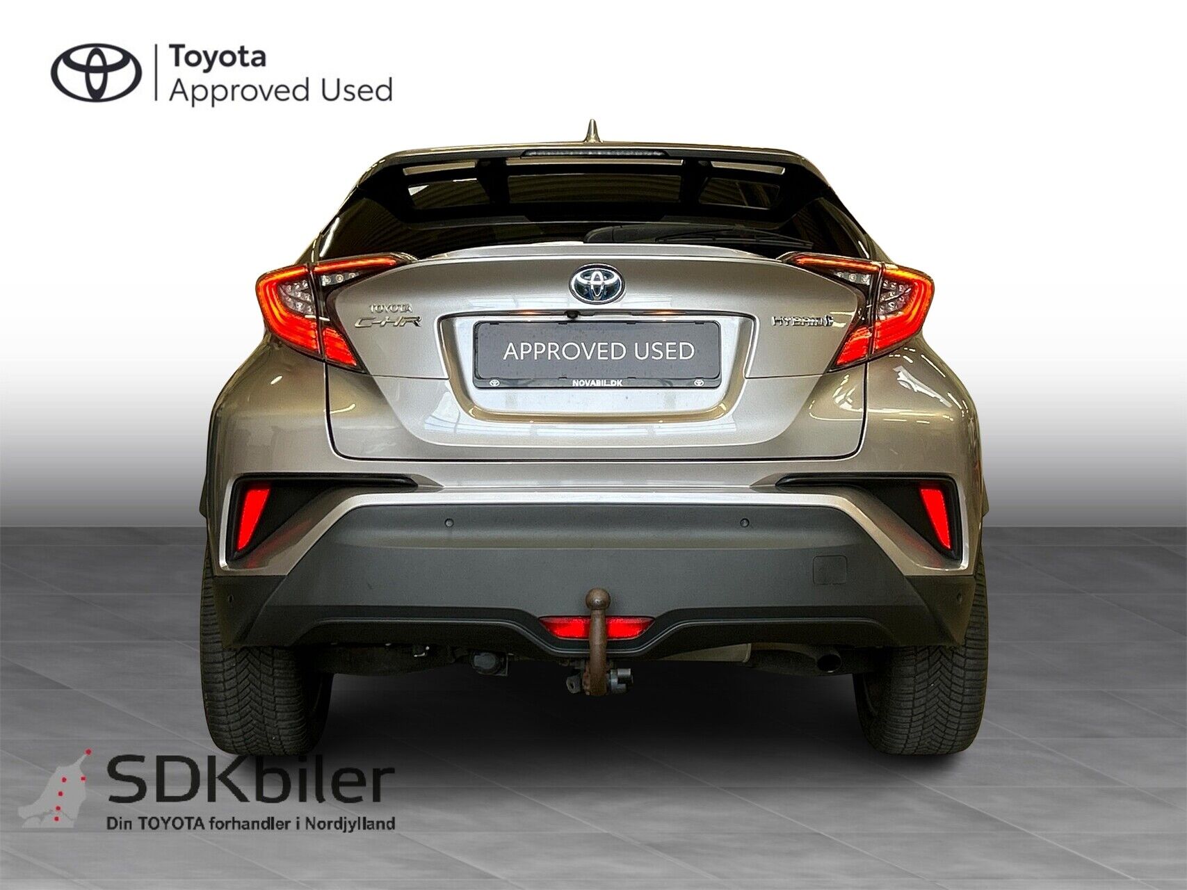 Billede af Toyota C-HR 1,8 Hybrid C-LUB Smart - LED Multidrive S 122HK 5d Aut.