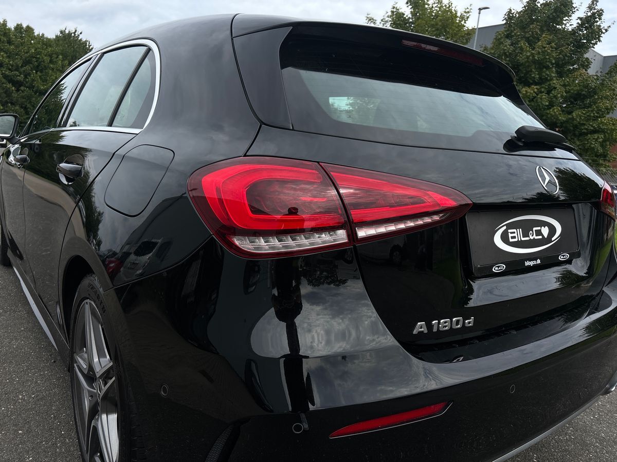 Billede af Mercedes-Benz A180 d 1,5 CDI AMG Line 7G-DCT 116HK 5d 7g Aut.
