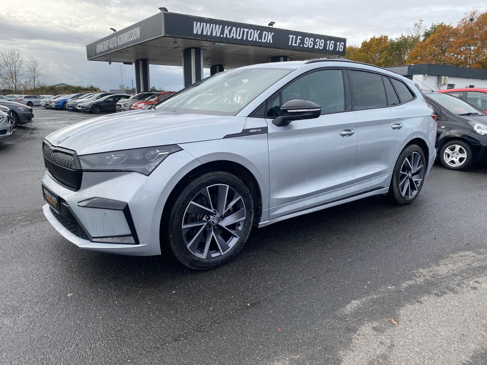 Billede af Skoda Enyaq iV 80X EL Sportline 4x4 265HK 5d Aut.