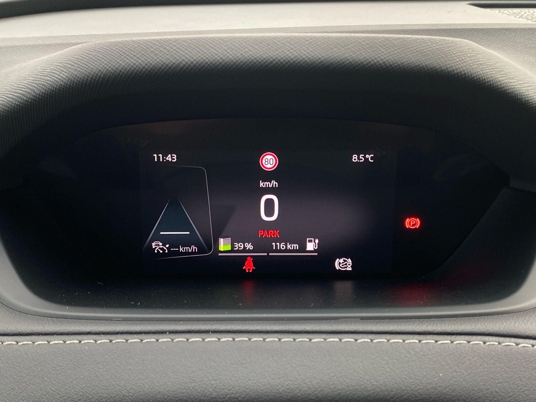 Billede af Skoda Enyaq iV 80X EL Sportline 4x4 265HK 5d Aut.