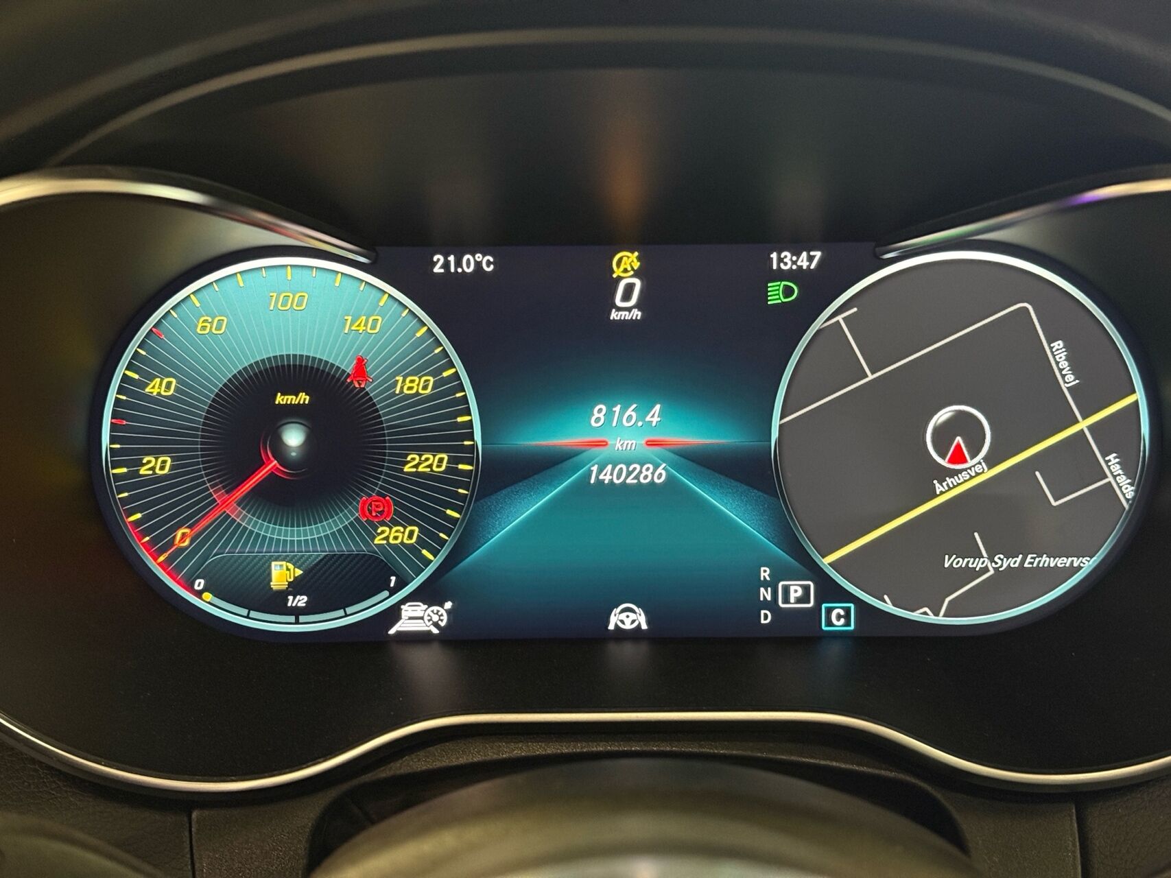 Billede af Mercedes-Benz C220 d 2,0 CDI AMG Line 9G-Tronic 194HK Aut.