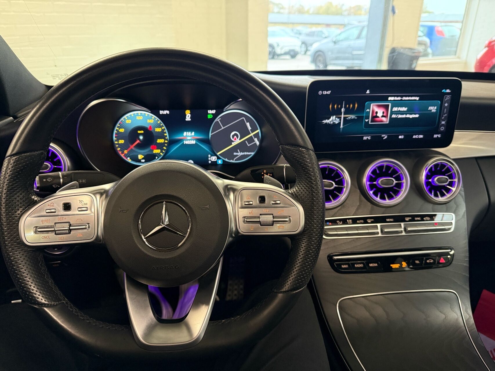 Billede af Mercedes-Benz C220 d 2,0 CDI AMG Line 9G-Tronic 194HK Aut.