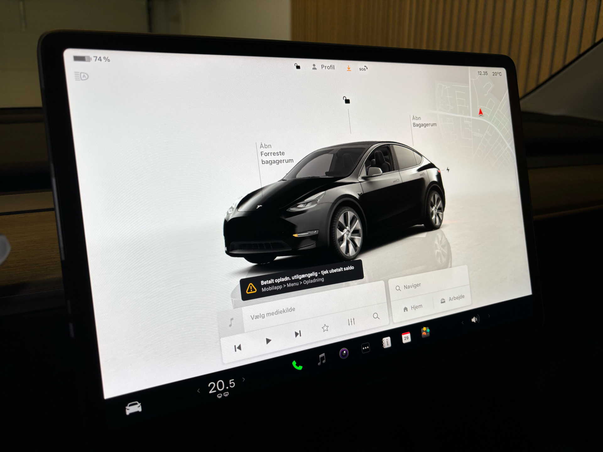 Billede af Tesla Model Y EL RWD 299HK 5d Aut.