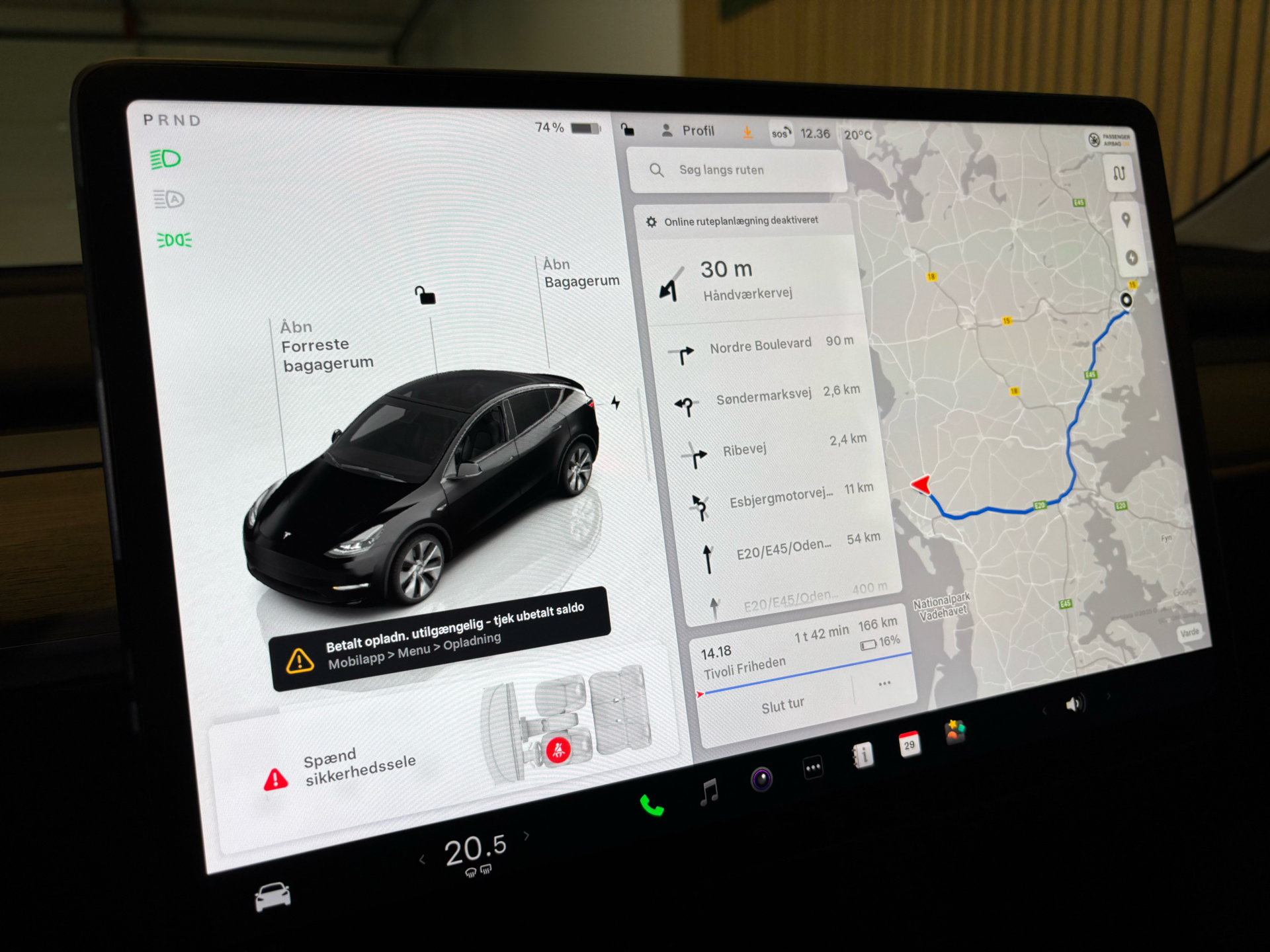 Billede af Tesla Model Y EL RWD 299HK 5d Aut.