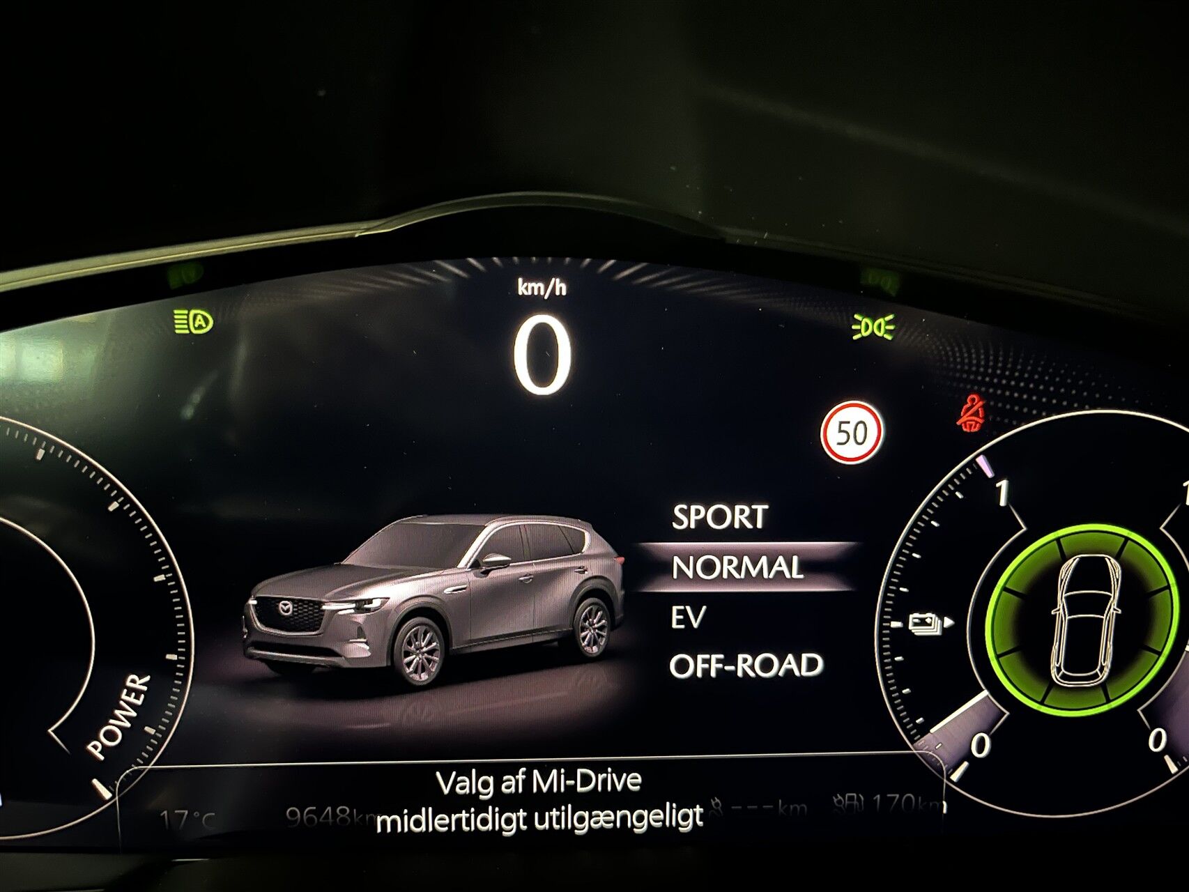 Billede af Mazda CX-60 2,5 e-Skyactiv  Plugin-hybrid Homura AWD 327HK 5d 8g Aut.