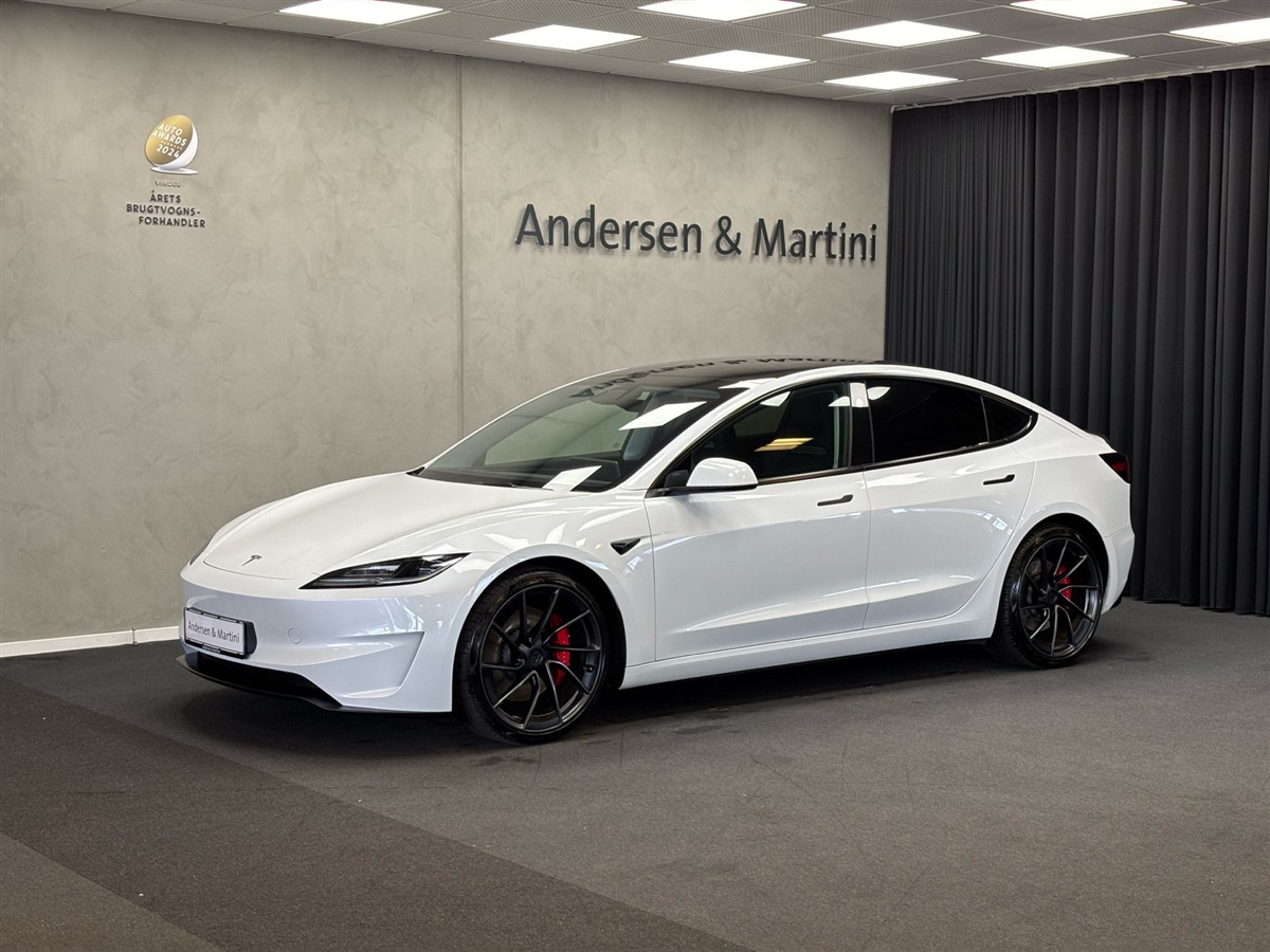 Tesla Model 3 EL Performance AWD 534HK Aut. på lager
